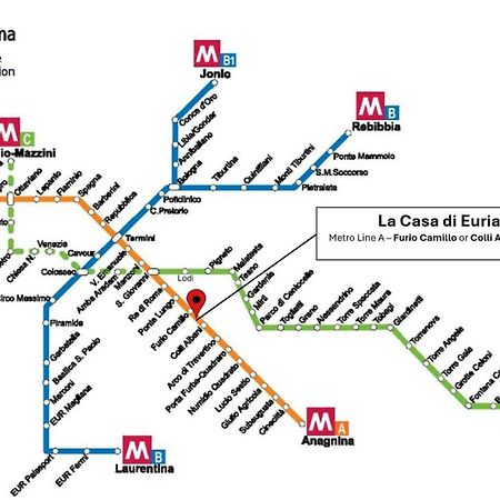 Appartamento La Casa Di Eurialo Roma Esterno foto