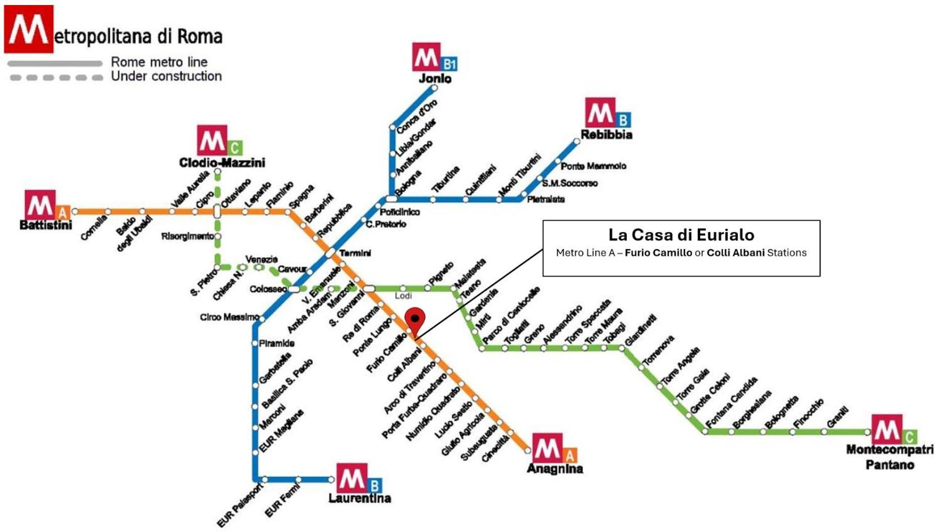 Appartamento La Casa Di Eurialo Roma Esterno foto